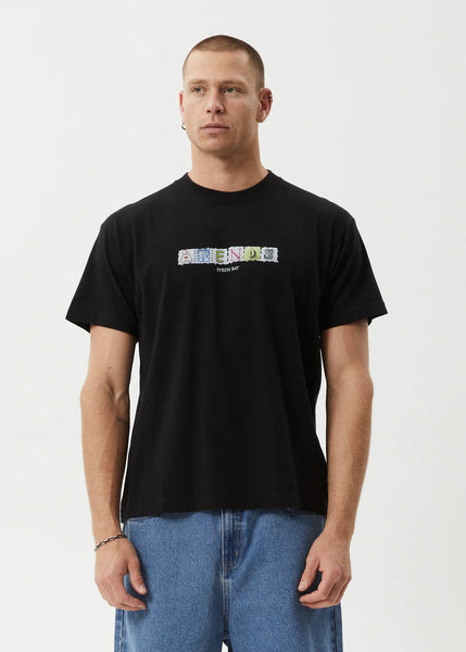 Take A Trip Boxy Tee - Black