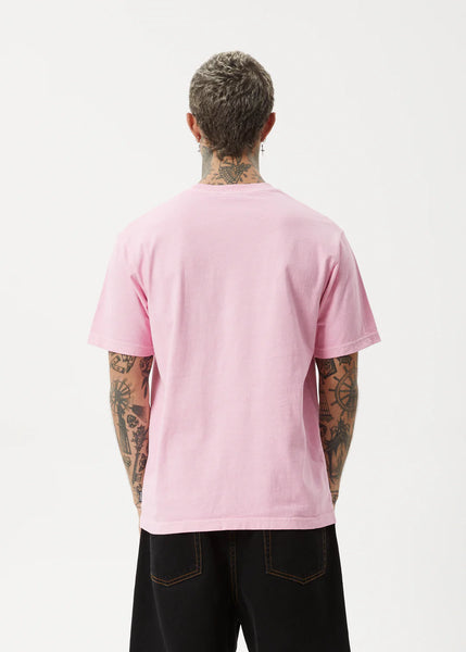 Deep  State Retro Fit Tee - Vintage Pink