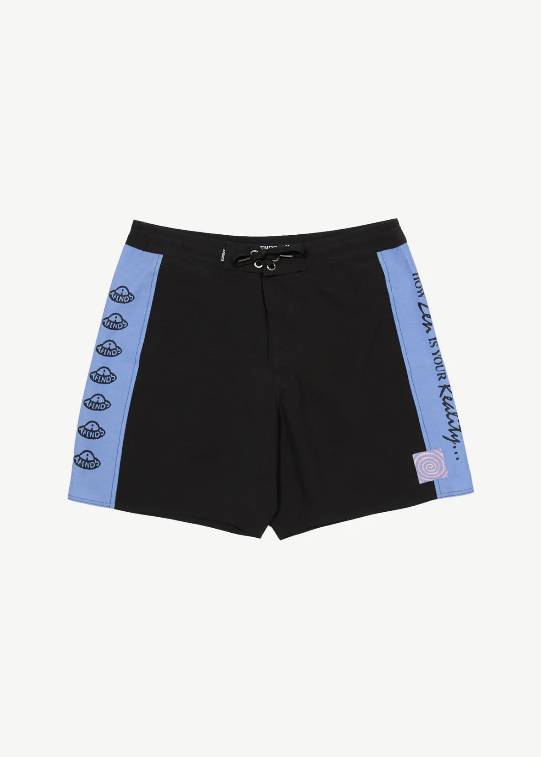 Deep State Surf Related Boardshorts - Black