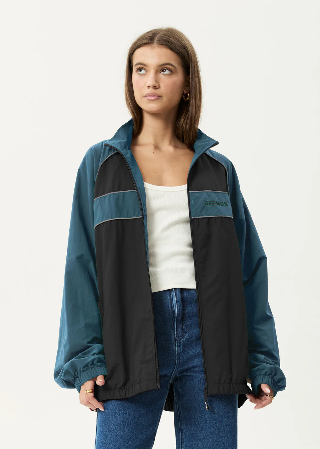 Spicy Recycled Sports Spray Jacket - Black