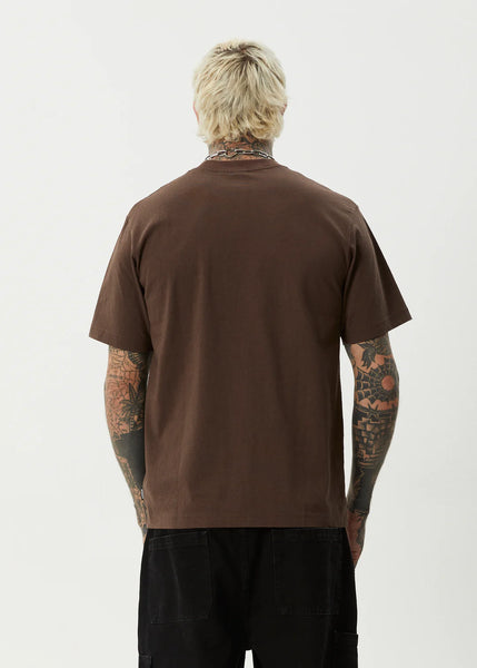 Ink Retro Tee - Coffee