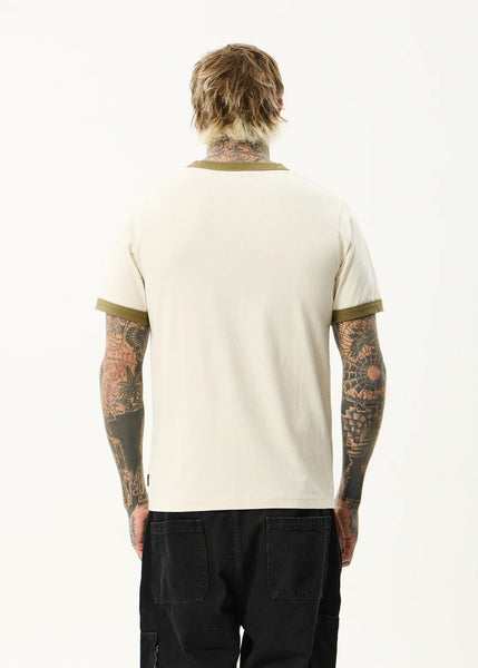 Mix Up Ringer Tee - Moonbeam
