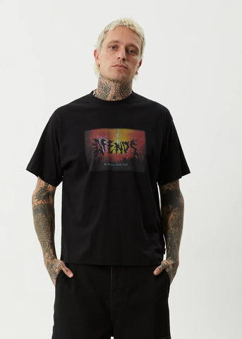 Study Club Boxy Tee - Black