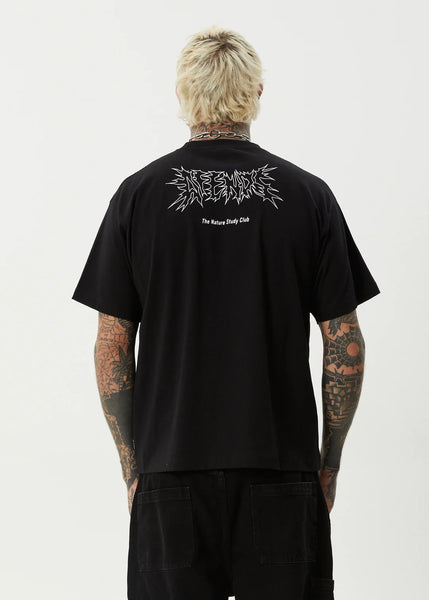 Study Club Boxy Tee - Black