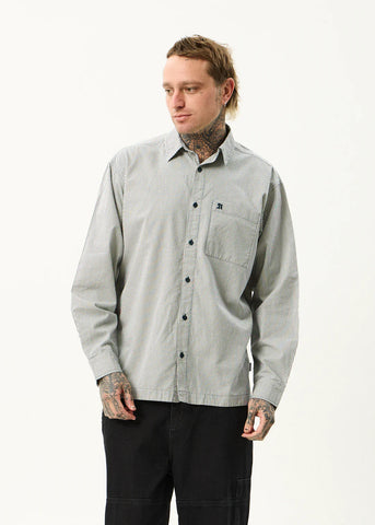 Bat Oversized LS Striped Shirt - Fuel