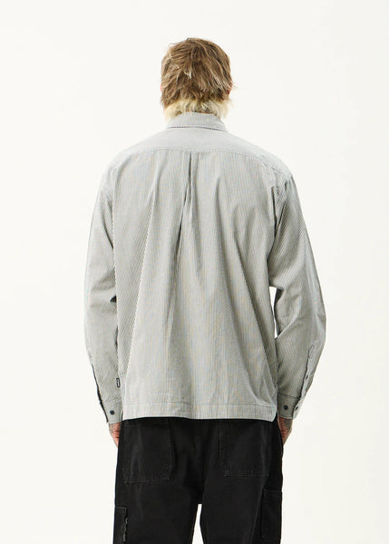 Bat Oversized LS Striped Shirt - Fuel