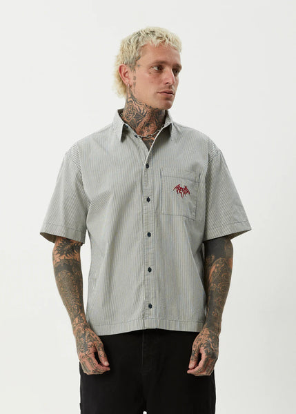 Bats Striped SS Shirt - Fuel