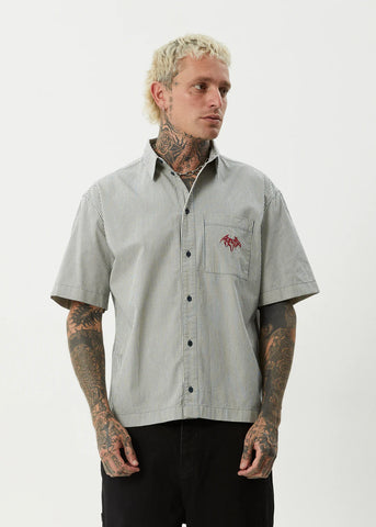 Bats Striped SS Shirt - Fuel