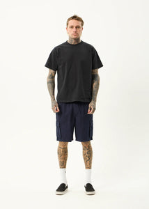 Overdie Oversized Cargo Shorts - Deep Sea