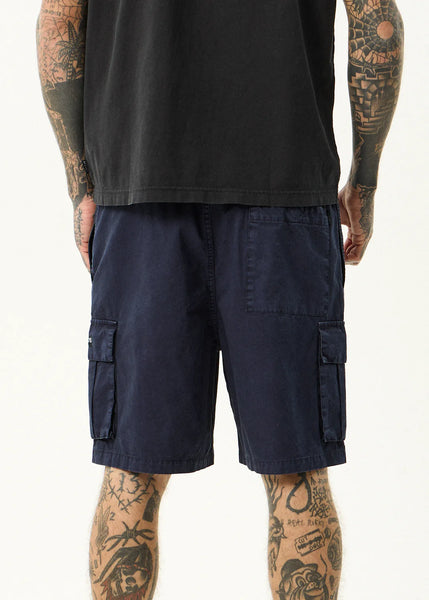 Overdie Oversized Cargo Shorts - Deep Sea