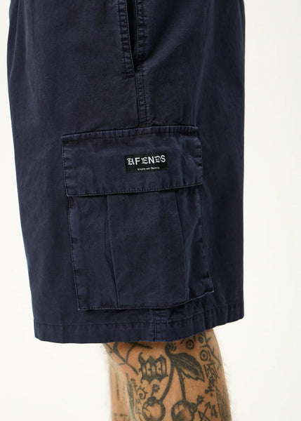 Overdie Oversized Cargo Shorts - Deep Sea