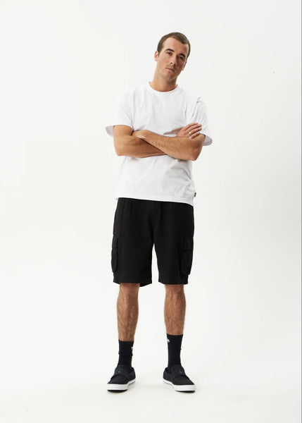 Summit Pleated Cargo Short 22" - Washed Black