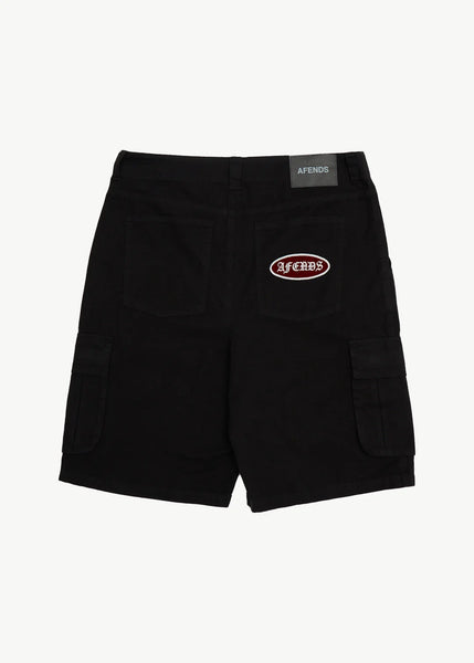 Summit Pleated Cargo Short 22" - Washed Black