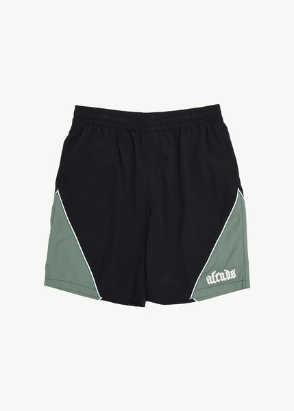 Sporting Panelled Short 20" - Black
