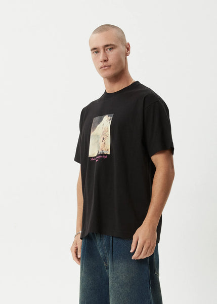 Too High Boxy Tee - Black