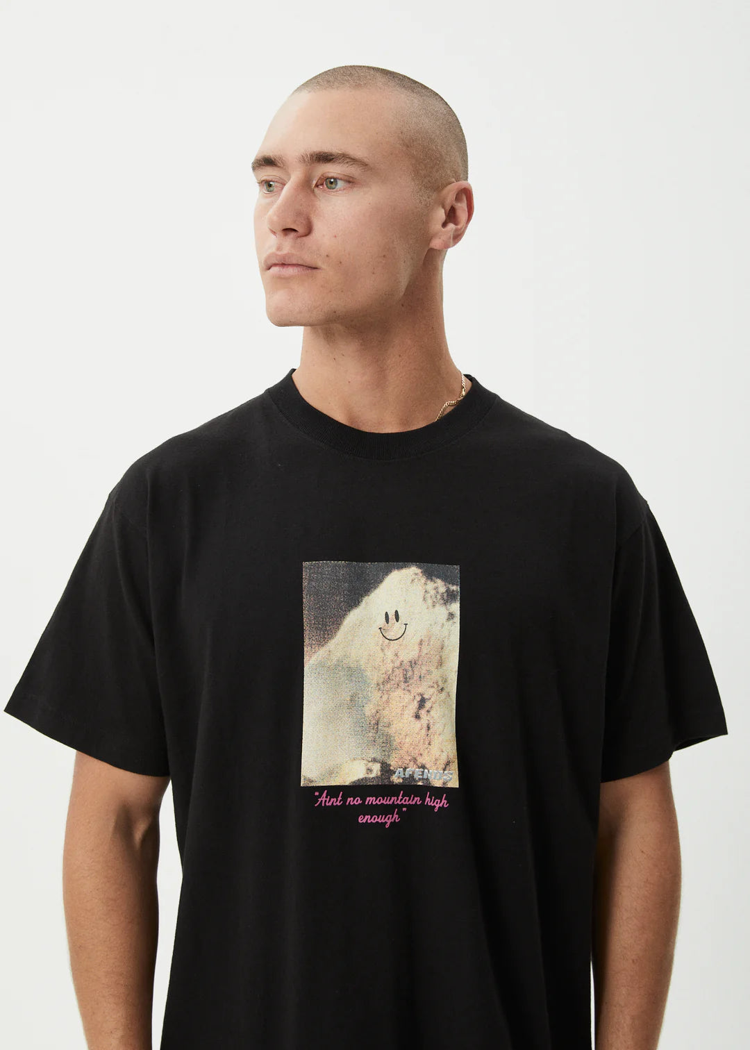 Too High Boxy Tee - Black