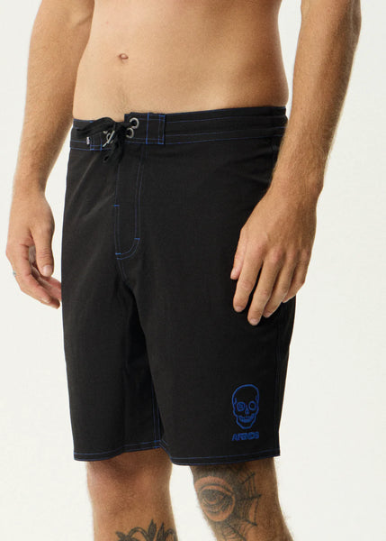 Skeletor Surf Related V2 Boardshorts 19" - Black