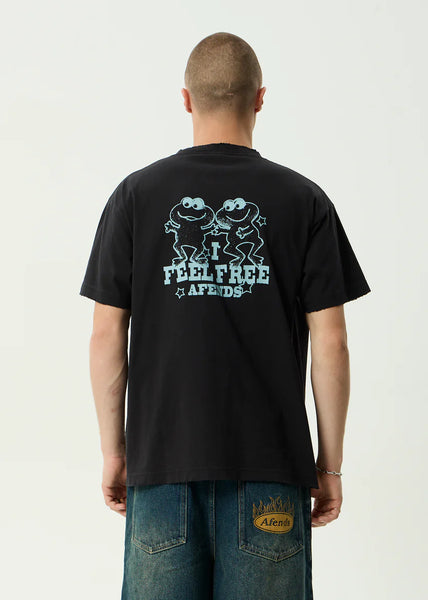 Sonoran Boxy Tee - Stone Black