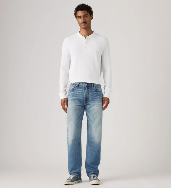 555 Relaxed Straight Jeans - Indigo Champion