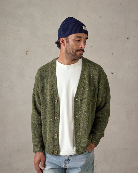 Fisherman Beanie - Dark Blue