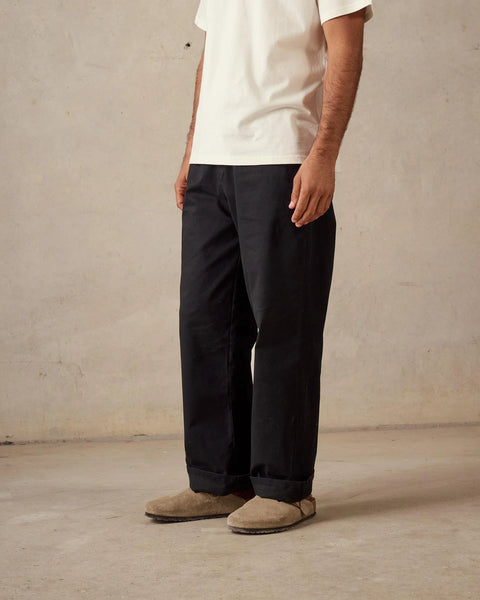 Stretch Chino Pants - Black