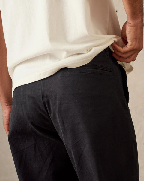 Stretch Chino Pants - Black