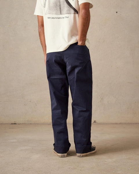 Stretch Chino Pants - Dark Blue
