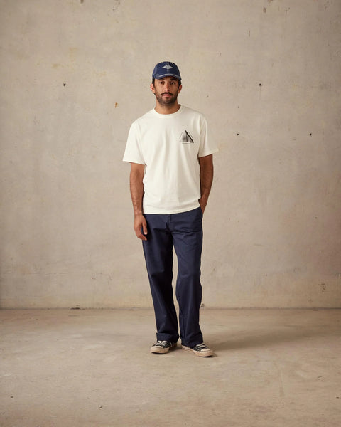 Stretch Chino Pants - Dark Blue