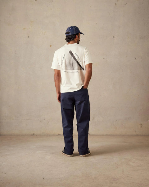 Stretch Chino Pants - Dark Blue
