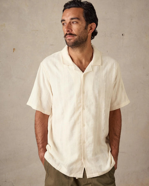 Holiday Collar Shirt - Chalk