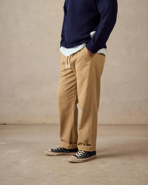 Twill Pants - Tan