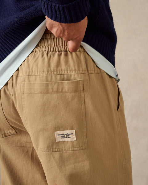 Twill Pants - Tan