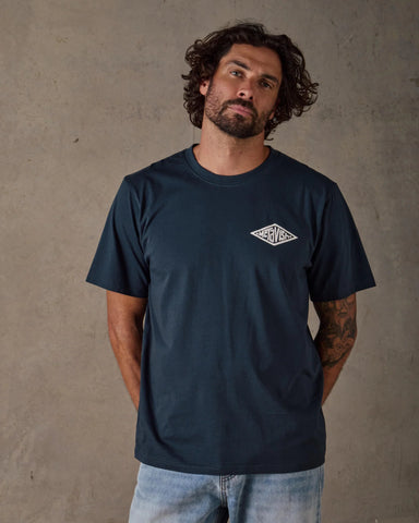 Diamond Tee - Dark Blue