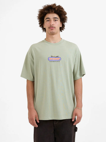 Chrysalis Oversize Tee - Swamp Green