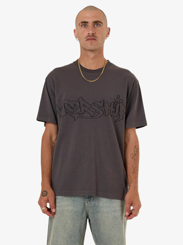 Throws Tee - Worn Black