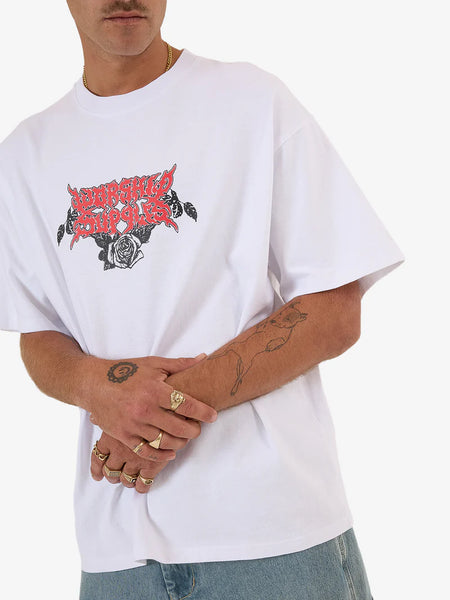 Perch Oversized Tee - White
