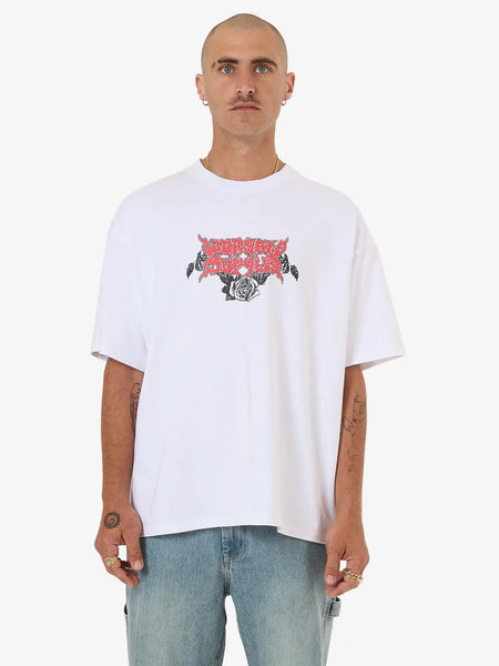 Perch Oversized Tee - White