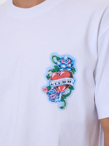 No Ragrets Regular Tee - White