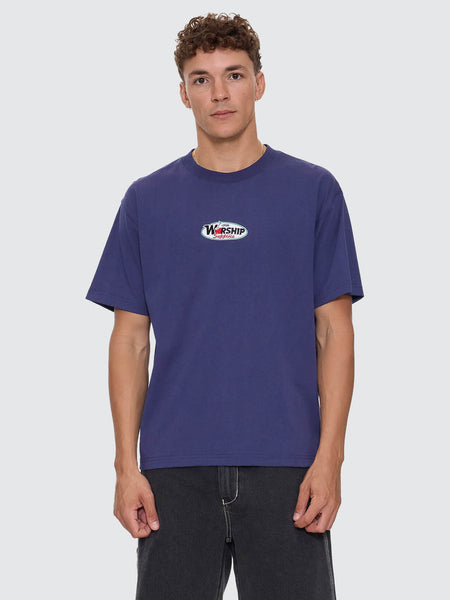 Glazed & Confused Reg Fit Tee - Medieval Blue