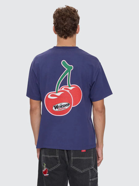 Glazed & Confused Reg Fit Tee - Medieval Blue