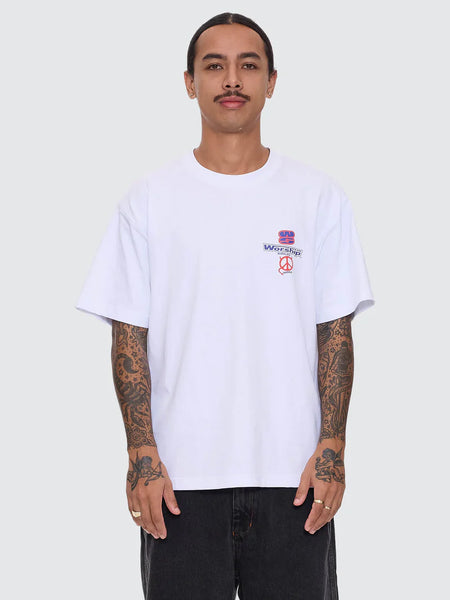 Low Goes Reg Fit Tee - White