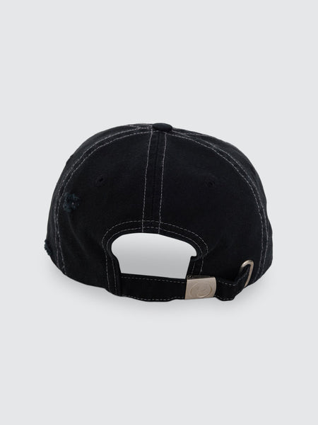 Worship Spinal 6 Panel Hat - Washed Black