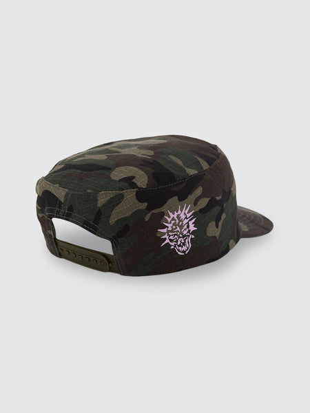 Worship Hexed Pillbox Hat - Camo