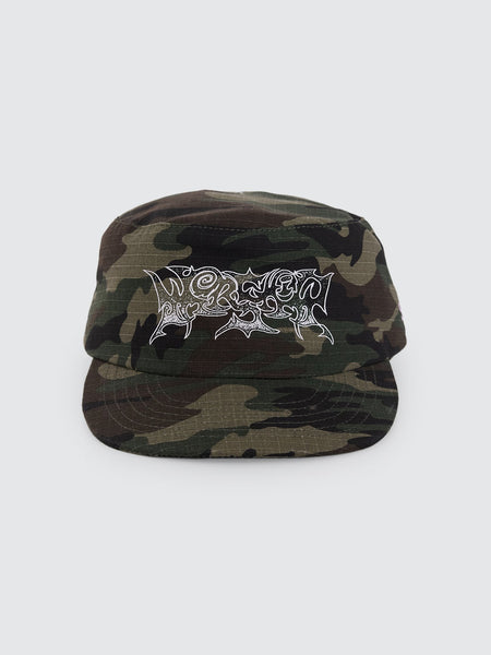 Worship Hexed Pillbox Hat - Camo
