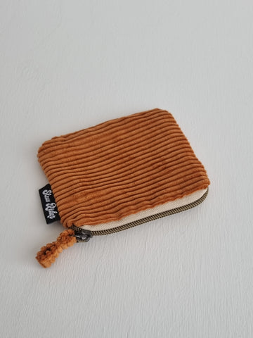 Cord Coin Pouch - Rust