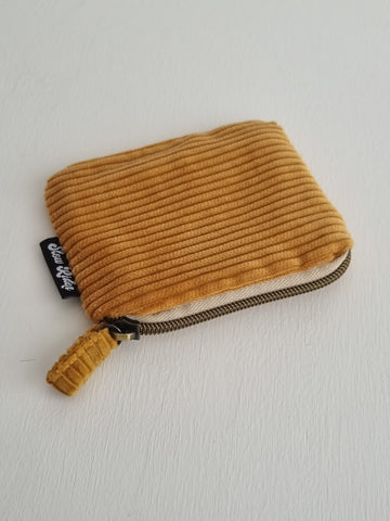 Cord Coin Pouch - Gold