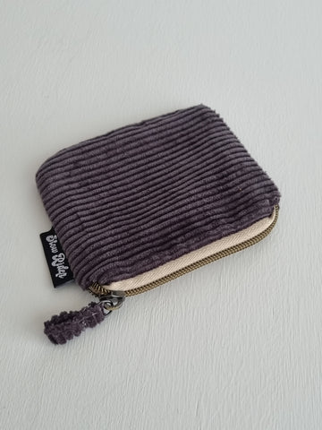 Cord Coin Pouch - Shadow