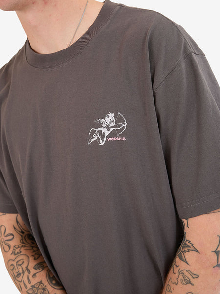 Cherub Tee - Worn Black