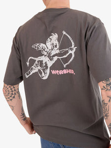 Cherub Tee - Worn Black