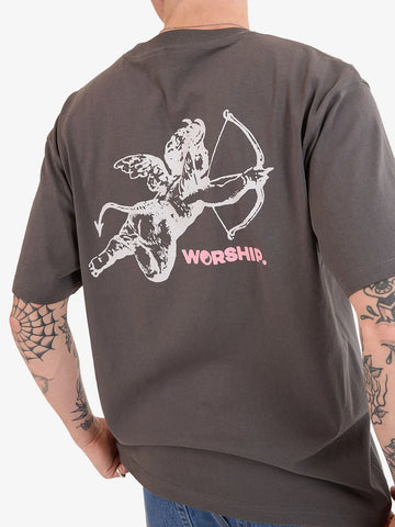 Cherub Tee - Worn Black